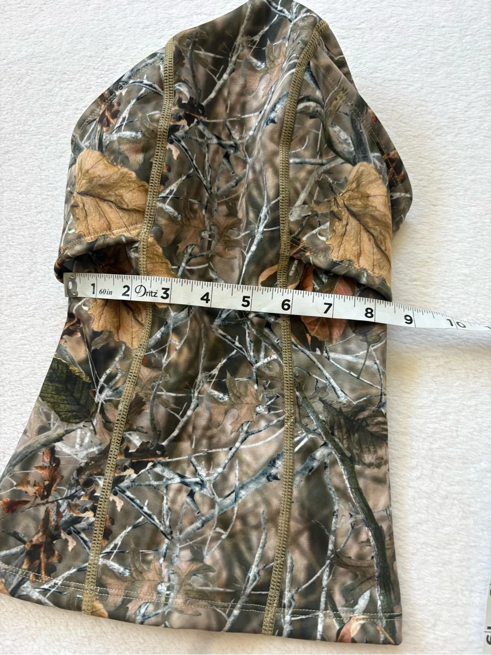 Camo Hooded Balaclava - Realtree-Style Camouflage